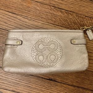 Champagne Coach Clutch